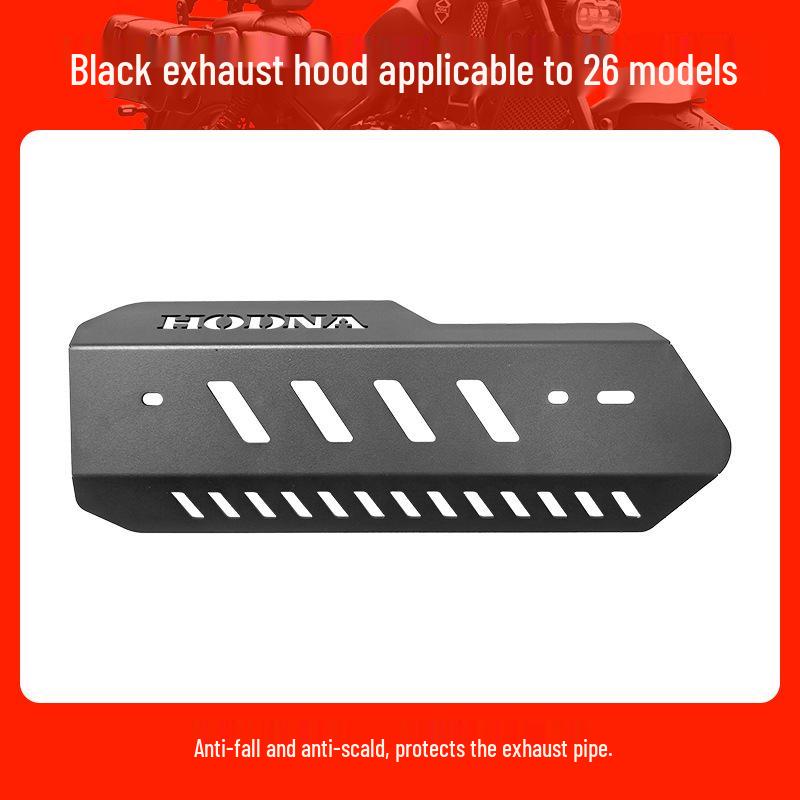 Compatible Wuyang Honda NWG150 Exhaust Guard & PCX160 Radiator Cover - Aluminum Alloy Parts