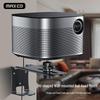 Telescopic Metal Projector Wall Mount, Stable & Adjustable Pan/Tilt, Ideal for Home Bedside.