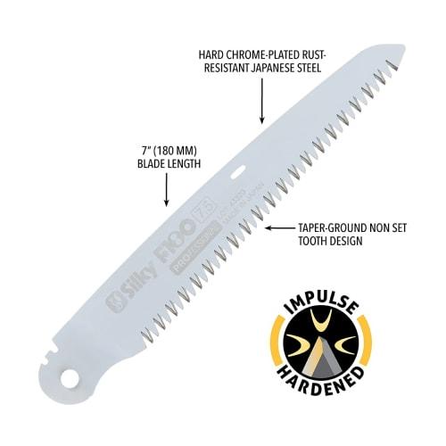 U-M Industry (Silky) F180 Coarse Replacement Blade 180mm 144-18