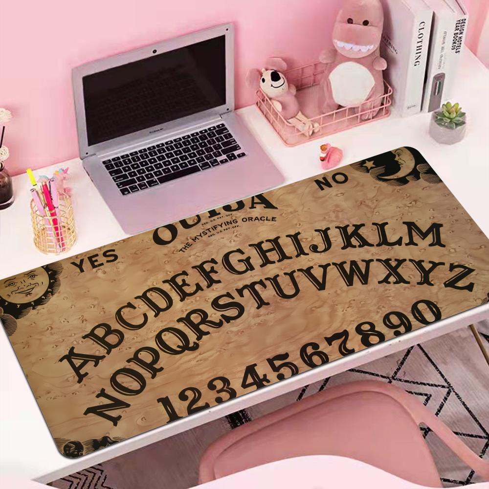 Ouija Boards Mouse Pad Gaming Mousepad Abstract Large 800x400mm 2024 New Model Mousemat Gamer Xxl Mause Carpet Pc Desk Hybxaxc