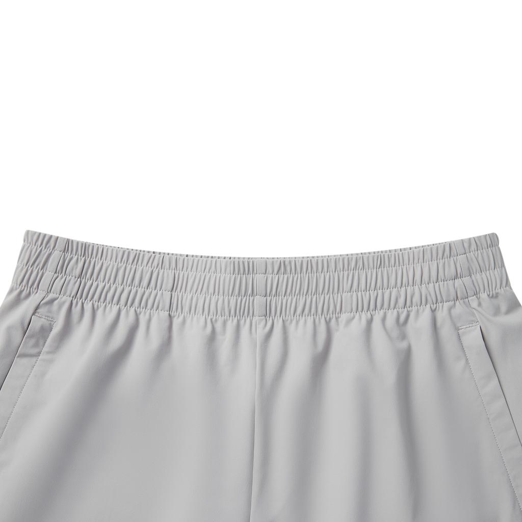 Li Ning Fitness Series Casual Simple Solid Color Tapered Knit Sports Pants Men Pants Geological-Gray AKYV031-4