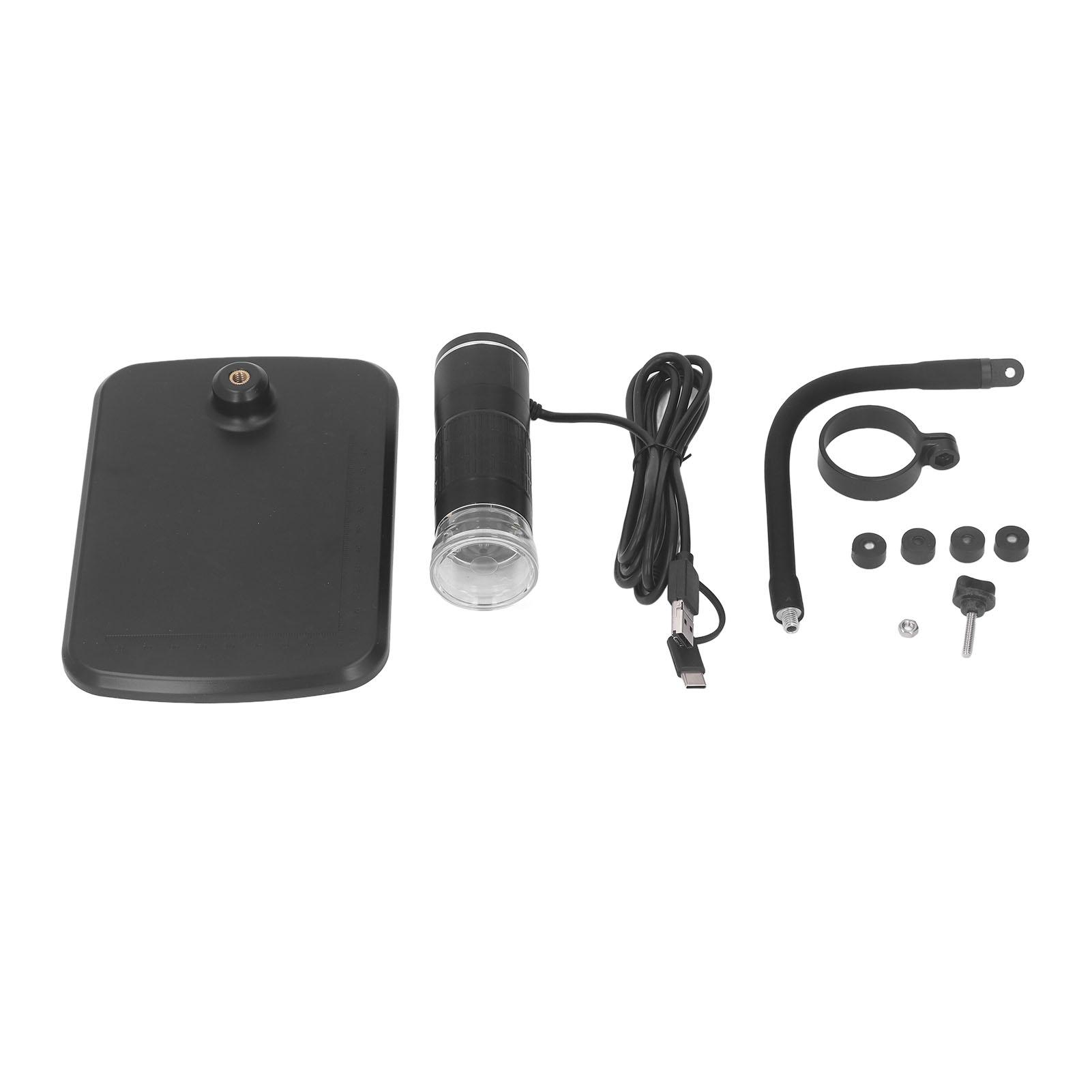 

Электронный телефонный микроскоп с увеличением от 50 до 1000x, 3 в 1, USB-цифровой ручной монетный микроскоп для