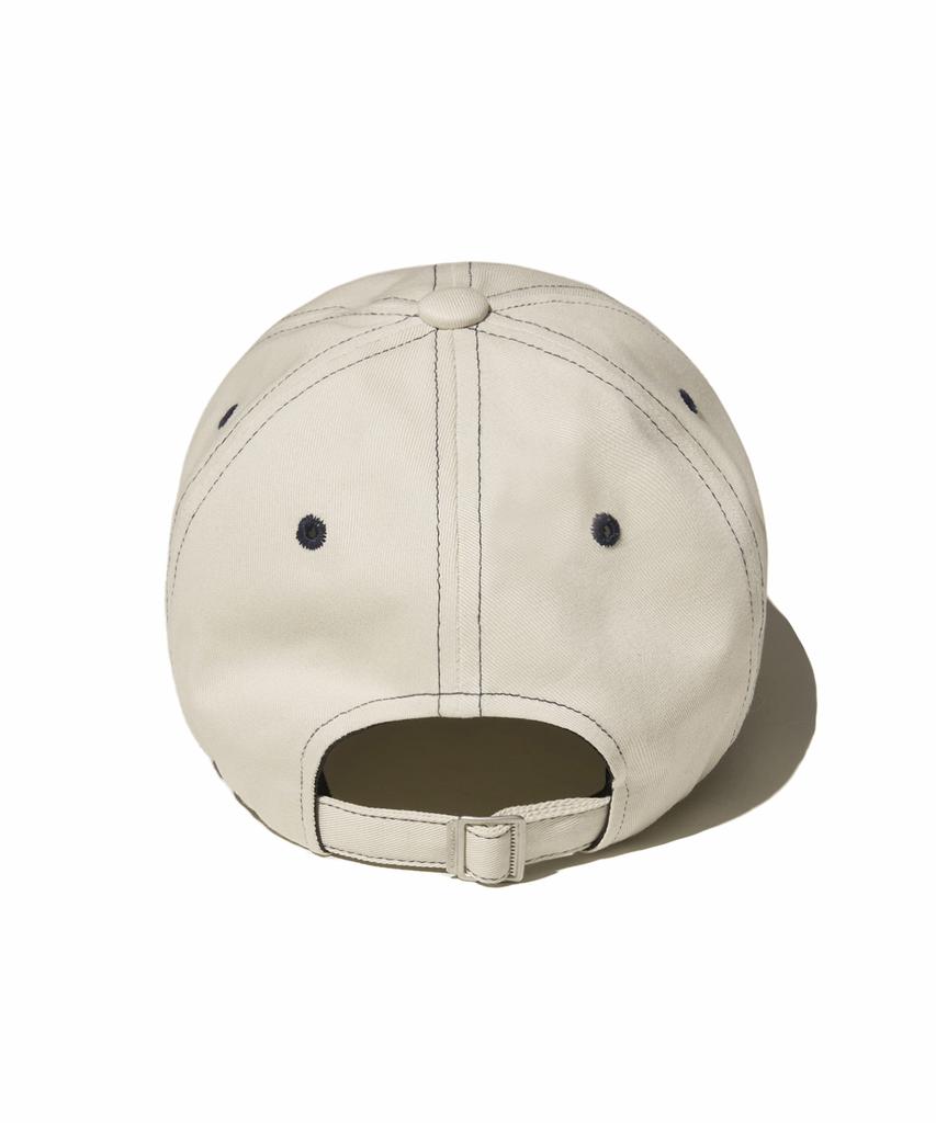 1993STUDIO Wave Logo Ball Cap_Beige