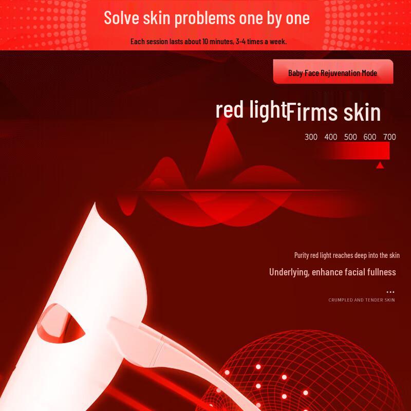 K·SKIN LED Light Therapy Facial Mask