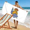 Real Sociedad Print Beach Towel, Large Soft Quick Dry Towel for Beach Camping Swimming