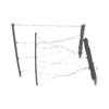 Iron Colt Simulated Two-Row Barbed Wire Training Fence