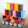 Waxed Sewing Thread for Leather Sewing Hand Stitching Polyester Sewing Thread 0.55mm Beading Cord Thread 120yds/Roll
