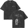 T-shirt Vintage Lavata Ethel Cain If You Love Me Keep It To Yourself Uomo Donna Hip Hop Moda Gotica Manica Corta T-shirt Top