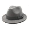 Classic Wool Felt Ladies Hat With Tassel And Leopard Pattern For Autumn Winter Outdoor Wear