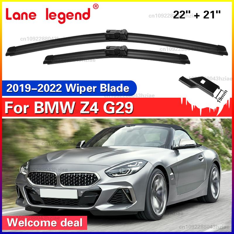 For BMW Z4 G29 Front Wiper Blades Windshield Windscreen Brushes Car Accessories 22 +21 BMW Z4