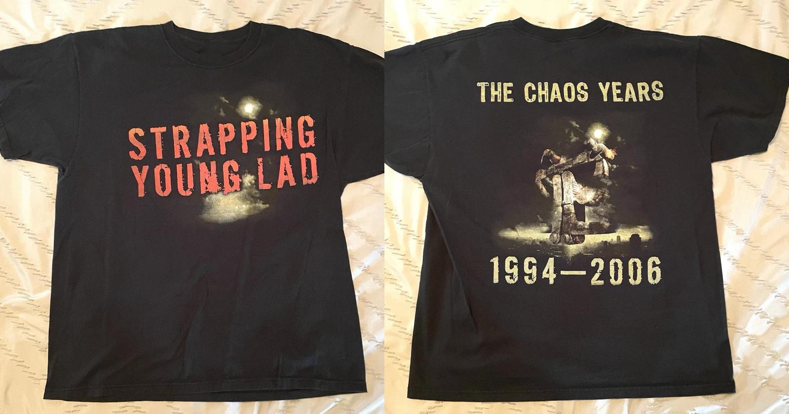 Strapping Young Lad The Chaos Years 1994-2006 T-shirt All Size S to 5XL 2F1782 S