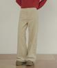 Banwonateullie P3177 Corduroy Straight Pants_Cream