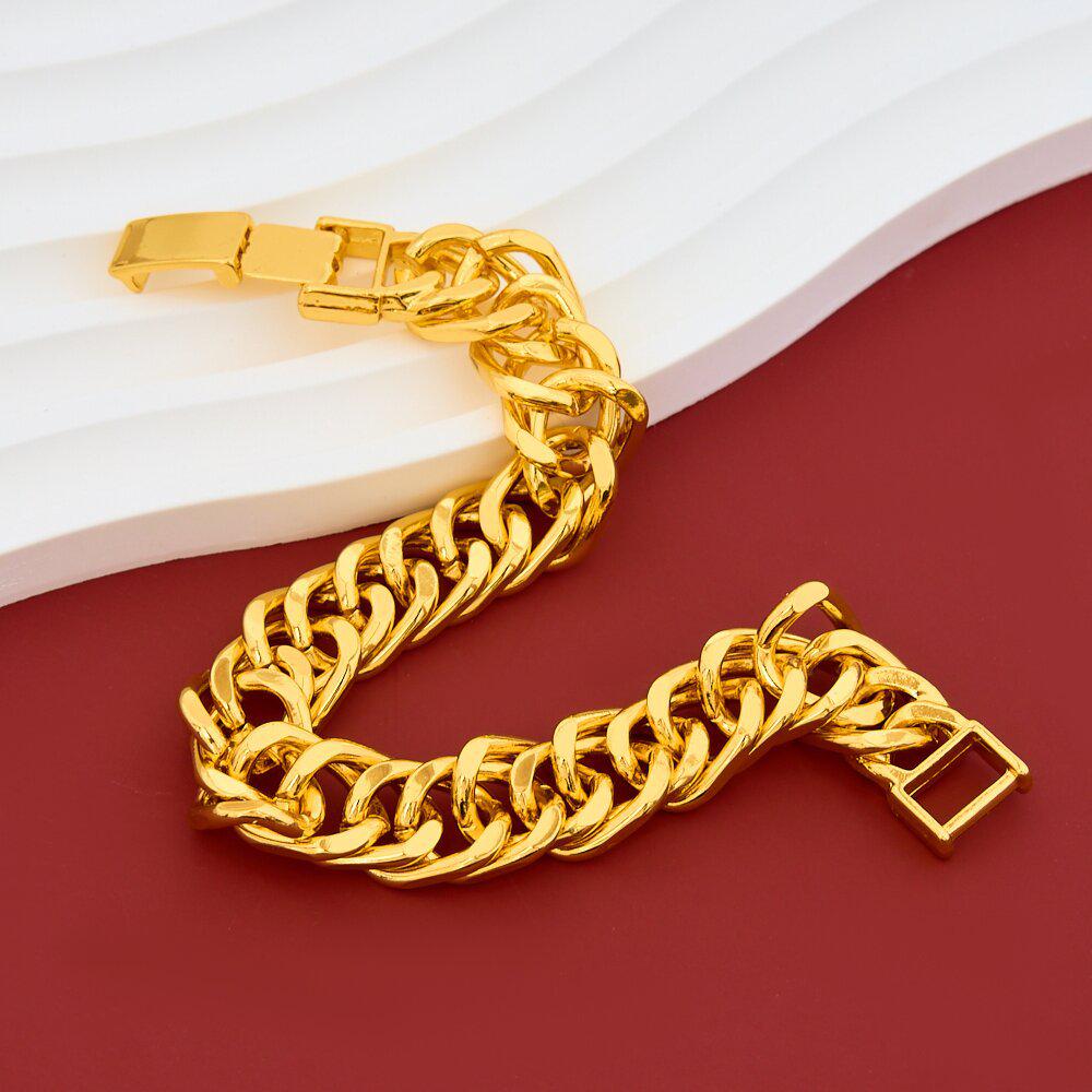 Klassisches Herrenarmband, 18 Karat vergoldet - 20 MM Europäischer & Amerikanischer Stil