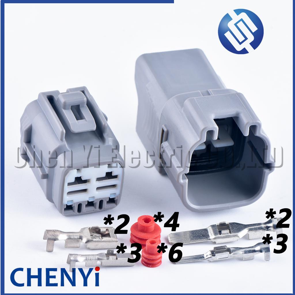 5 Pin Auto Connector Hydraluic Compressor High Pressure Line Plug 90980-10946 90980-10945 6189-0166 10946 for Toyota Hilux L