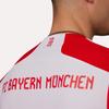 Adidas Bayern Munich Home Kit With Letter Logo Sports Short Sleeve Soccer Jersey Men Tops Red White IJ7442