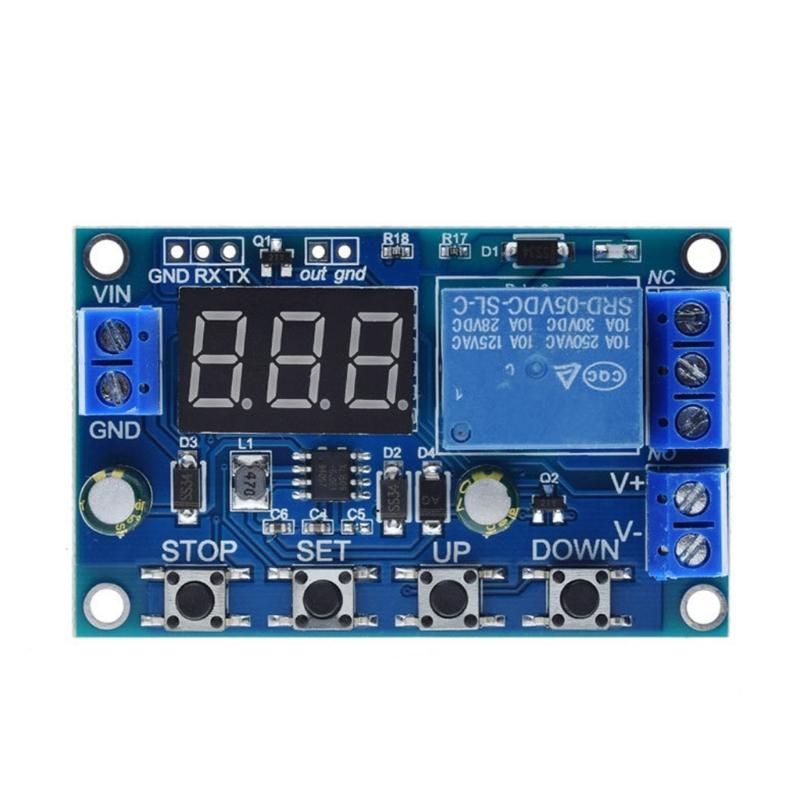 Intelligent Battery Charge Discharge Control Module With Voltage Protections Serial Monitoring For Power Management