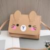 Small bag female cute printed small square bag new women's mini shoulder messenger bag
