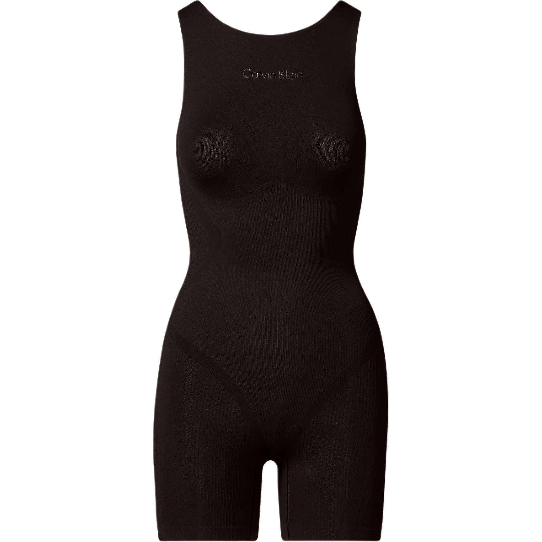 

Calvin Klein Боди в рубчик комфортной посадки женское LV00QF8326-UB1 XS