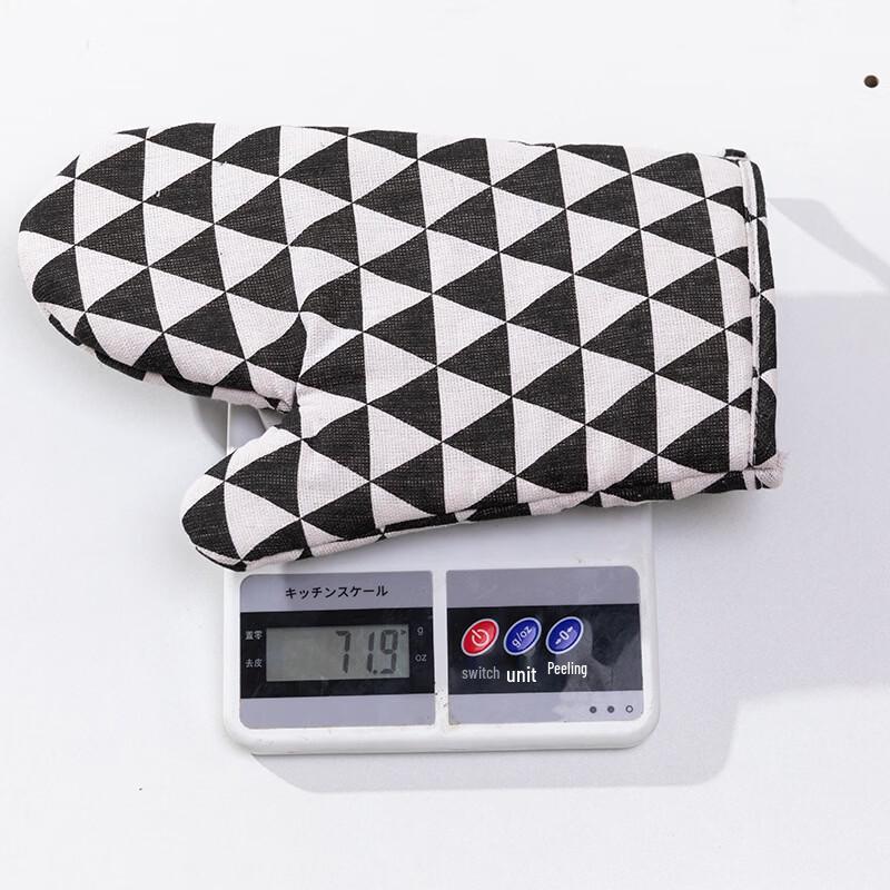MDNG Cotton Linen Anti-Scald Oven Mitt