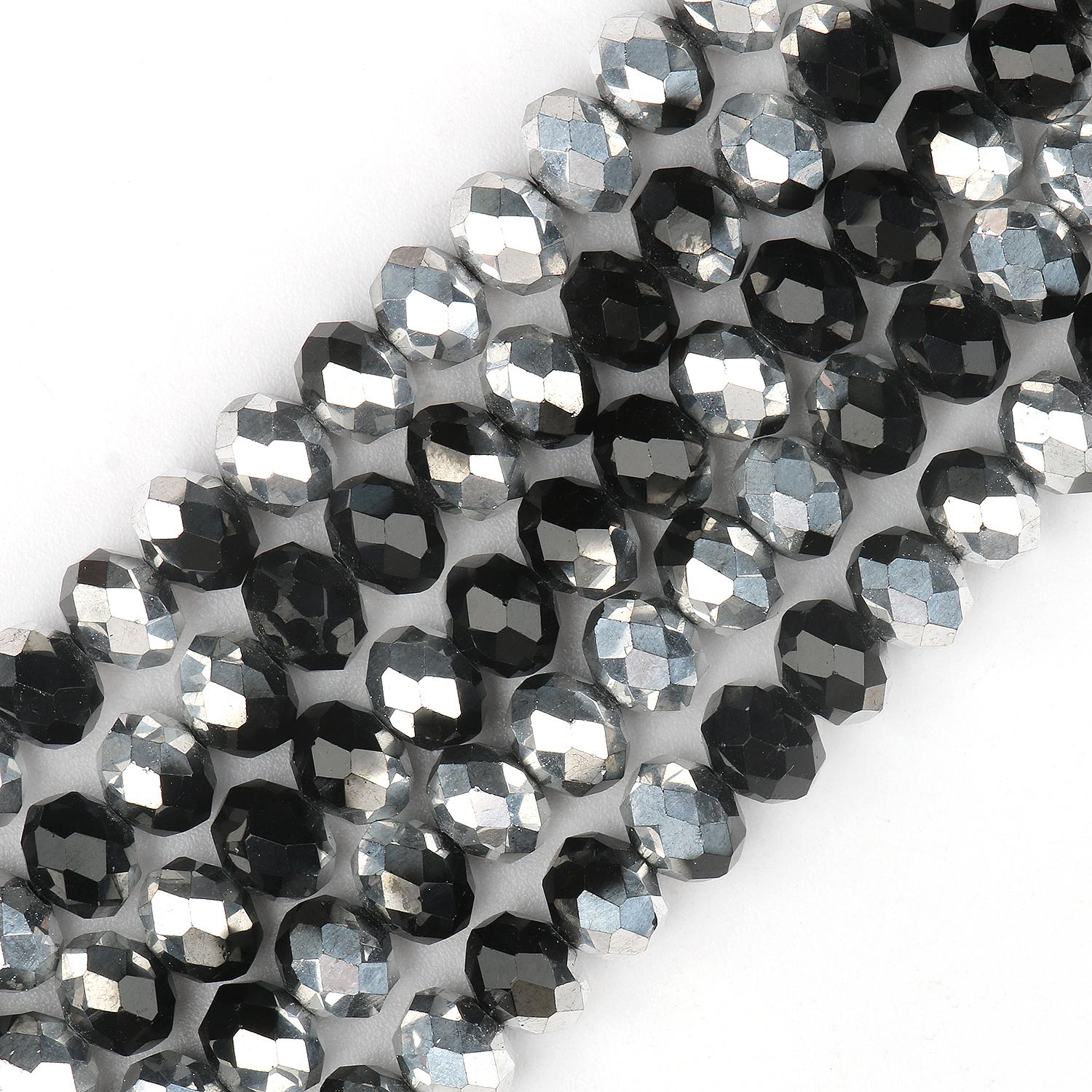 

1 шт. 16 Стиль AB прозорий рондель австрійський кришталевий бісер Гранований чеський скляний бісер Розкладні намистини для виготовлення ювелірних виробів Браслети своїми руками Аксесуари 16-4mm approx 135pcs