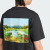 Adidas Originals Graphic Tee With Scenic Back Print Men Tops Black JF2852