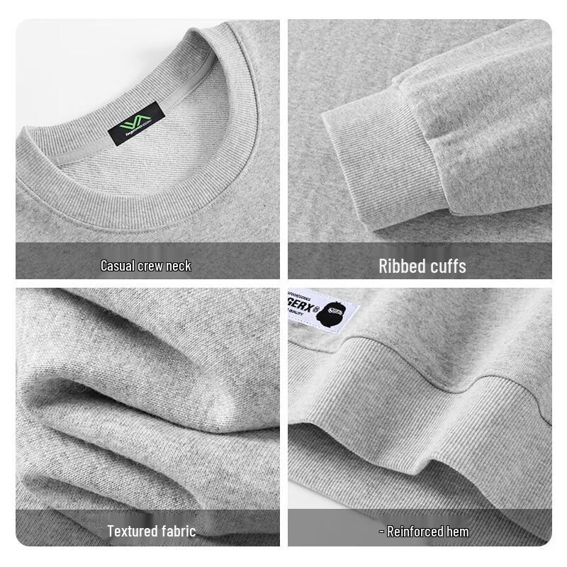 Fingercroxx IT Men's Loose Fit Crew Neck Sweatshirt