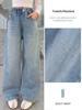 Girls' Rhinestone Straight-Leg Slim Fit Jeans - Spring 2026 Collection for Middle and Big Kids