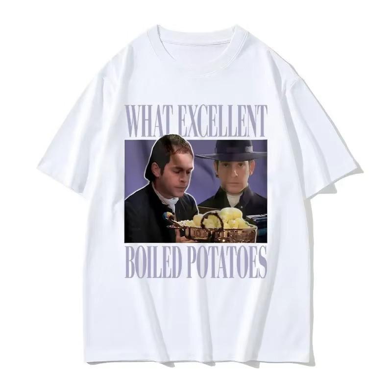 Was für ein exzellentes gekochtes Kartoffel-T-Shirt