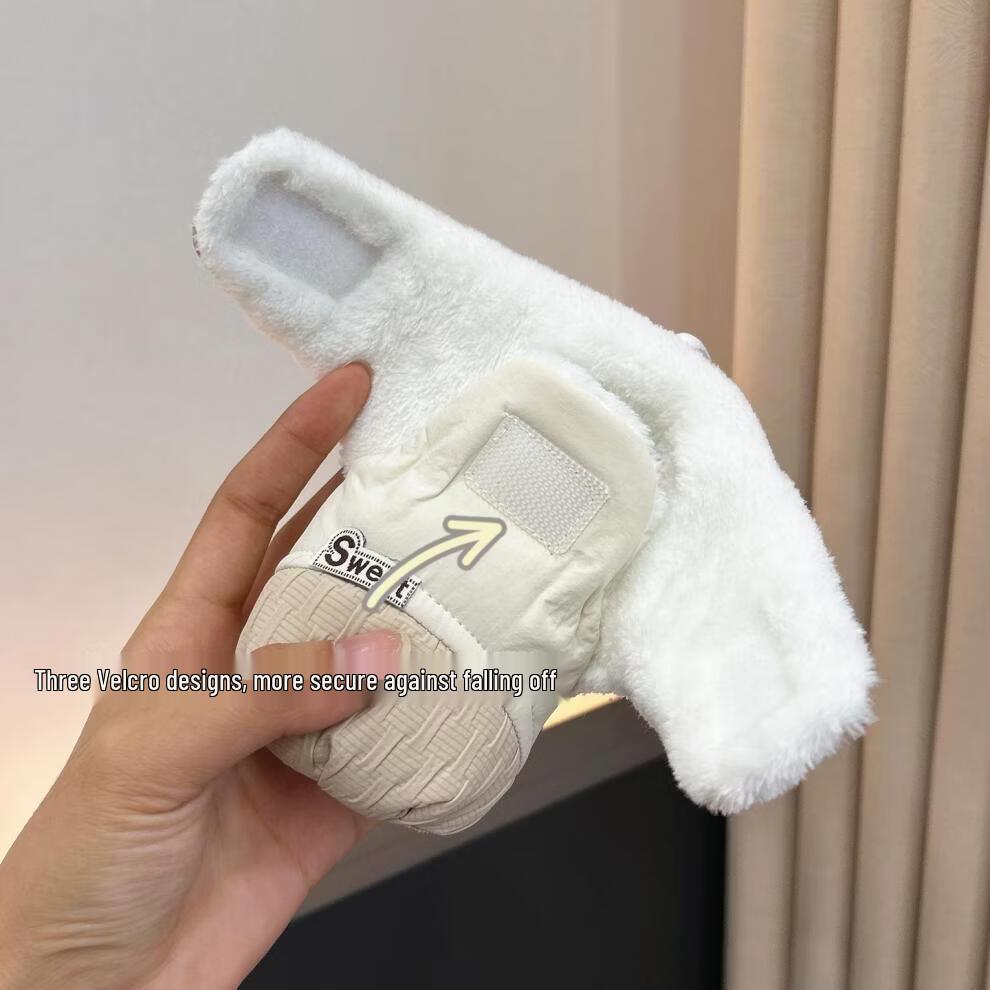 Winter Baby Walking Shoes: Warm, Velvet-Soft Soles, Non-Slip for Boys & Girls 0-12 Months