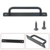 High Quality Brand New Exquisite Door Handle Hardware Handle No Punching 1PCS Aluminum Alloy For Barn For Sliding