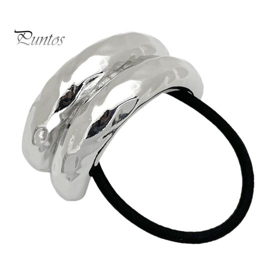 

Резинка для волос из сплава в винтажном стиле, геометрический дизайн, эластичное кольцо для волос, женская резинка для хвоста, аксессуары для волос