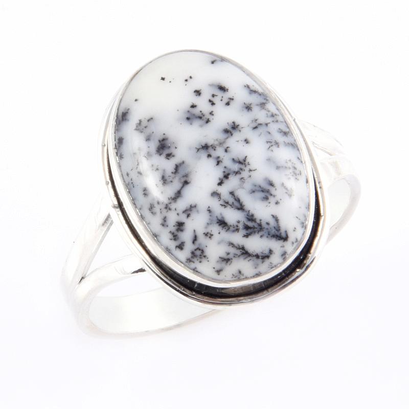 Natural Dendrite Opal Gemstone Handmade 925 Sterling Silver Gift Ring S.9 k4P23