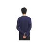 adidas Casual Crew Neck Solid Pullover Sweatshirt Men Sweatshirt Navy-Blue JI5861