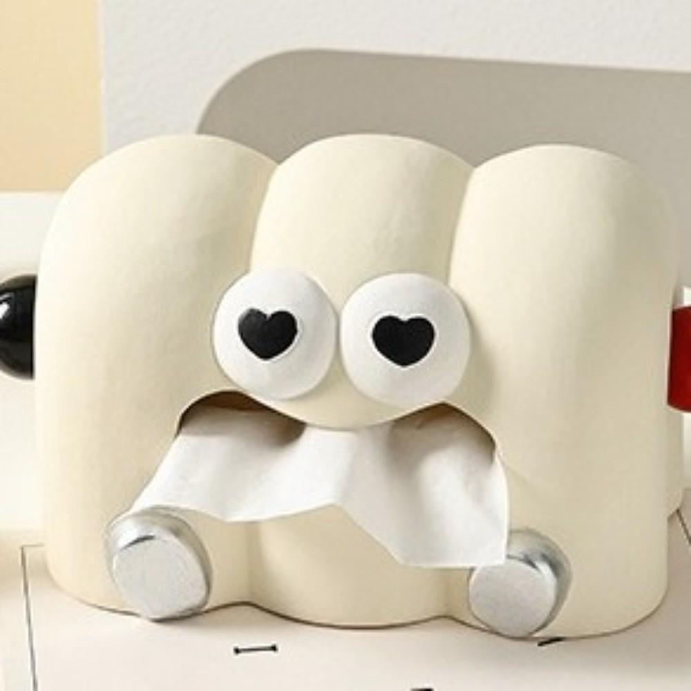 Cartoon Napkin Holder Ceramics Toilet Paper Box Cute Paper Container  Bedroom