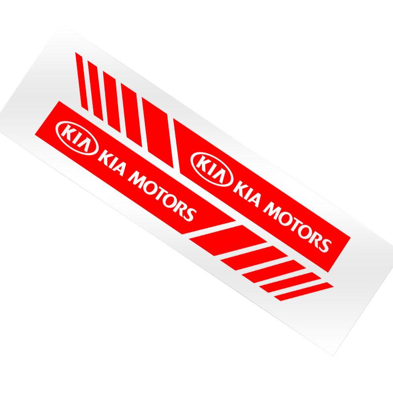 Car Rearview Mirror Vinyl Waterproof Decals Decor Rear View Mirror Sticker For Kia Rio Ceed Sportage Cerato Soul Sorento K2 K5 Flip Car Accessories