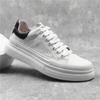 Fashion Men'S Genuine Leather Little White Shoes Men'S First-Layer Cowhide Single Shoes Korean Version Of Trendy Casual Shoes Versatile Board Shoes
