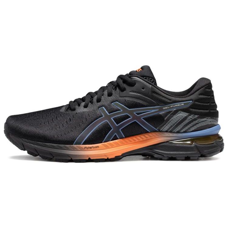 Asics Gel-Pursue 7 Men s Black Blue Orange 1011B254-001 EU 39