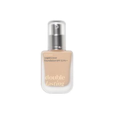 [ETUDE] Double Lasting Vegan Cover Foundation LSF 32 PA++ 30g