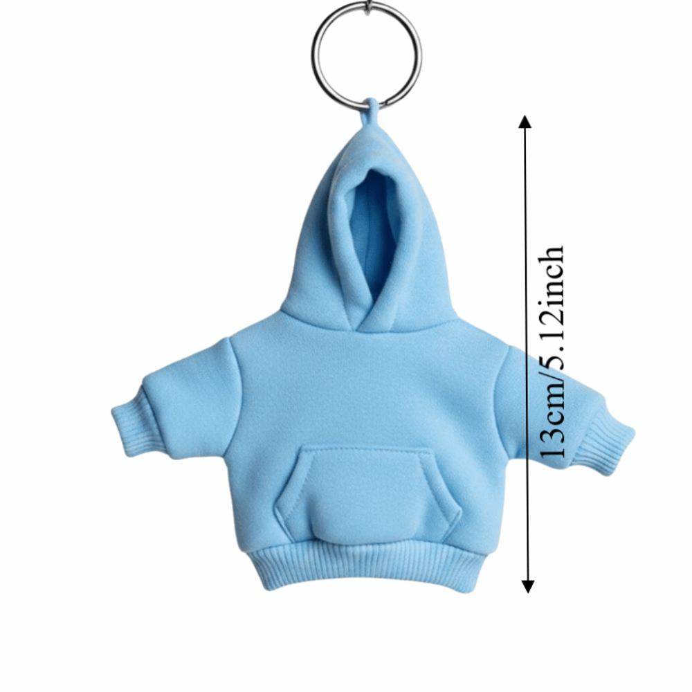 Soft Squeeze Mini Hoodie Keychain Hoodie Design Squeeze Fidget Toy  Relieve Anxiety