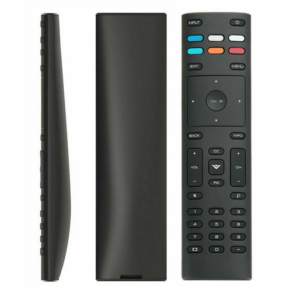 Black Remote Control for VIZIO TV Model XRT136 Replacement