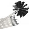 Chimney Cleaning Brush Chimney Sweeping Tool and Rods Kit Duct Clean Kit Cleaning Tool