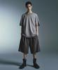 Pigment One-Tuck Bermuda Sweatpants [Charcoal Grey]