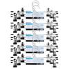 Metal Trouser Hanger With Clips 15 Pcs.