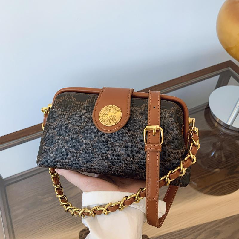 New Fashion Style Letter Pillow Bag Single Shoulder Diagonal Span Nano Women's Bag Fashion