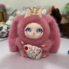 Porte-clés Peluche Visage Lapin Cœur en Silicone