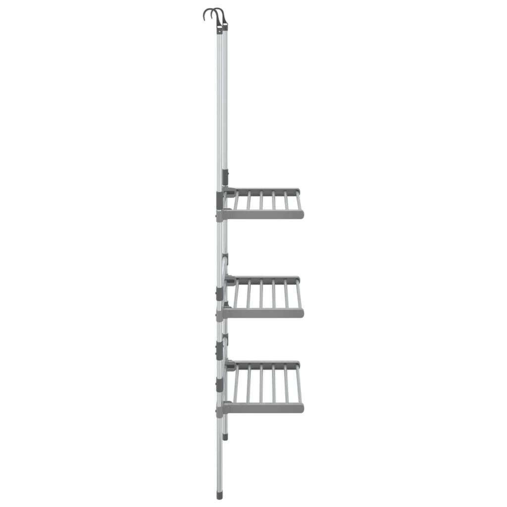Hanging Clothes Dryer 3 Tier Aluminum