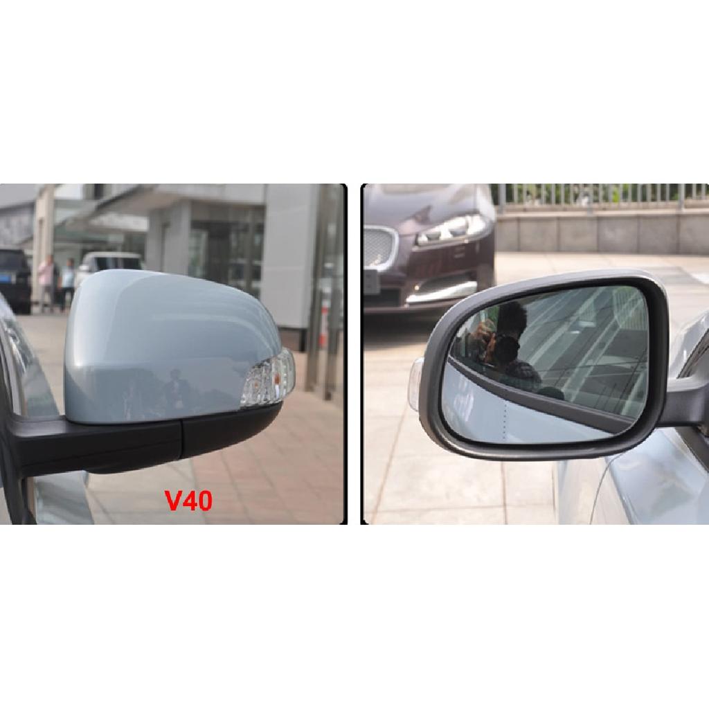 Para Volvo V40 2012- / V60 2012-2018 Acessórios para carro Espelho retrovisor lateral Vidro Espelhos retrovisores Lente com