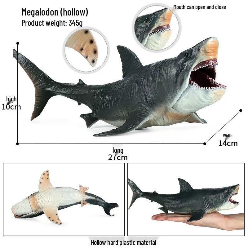 Animal Model Simulation Toy: Woolly Rhinoceros, Dunkleosteus, Deinotherium, Mammoth, Smilodon, Thunder Bird