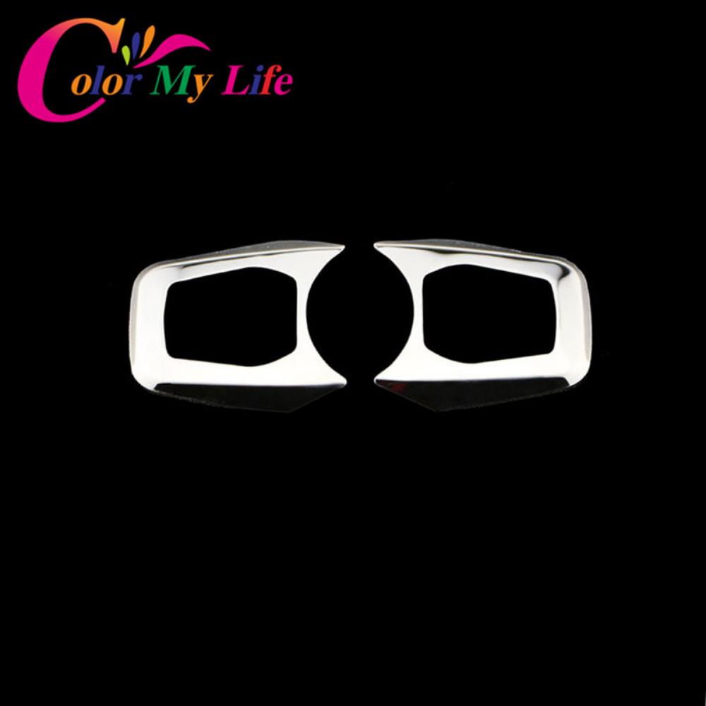 Autocolante decorative pentru lumini de citit din oțel inoxidabil pentru Ford Focus 3 4 MK3 MK4 Kuga Escape New Mondeo