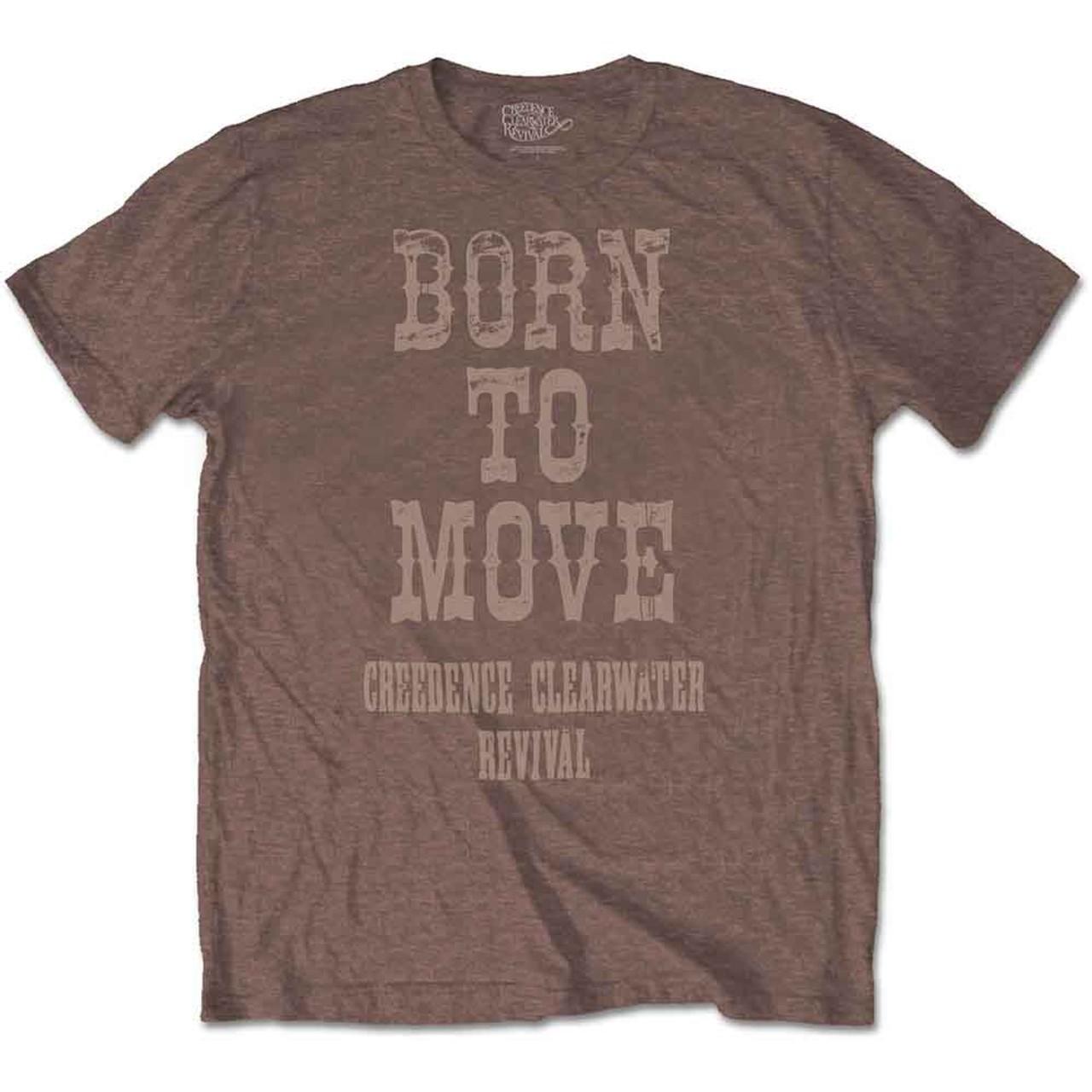 Creedence Clearwater Revival: Born To Move T-Shirt (Officially Licensed) X-Large XXL